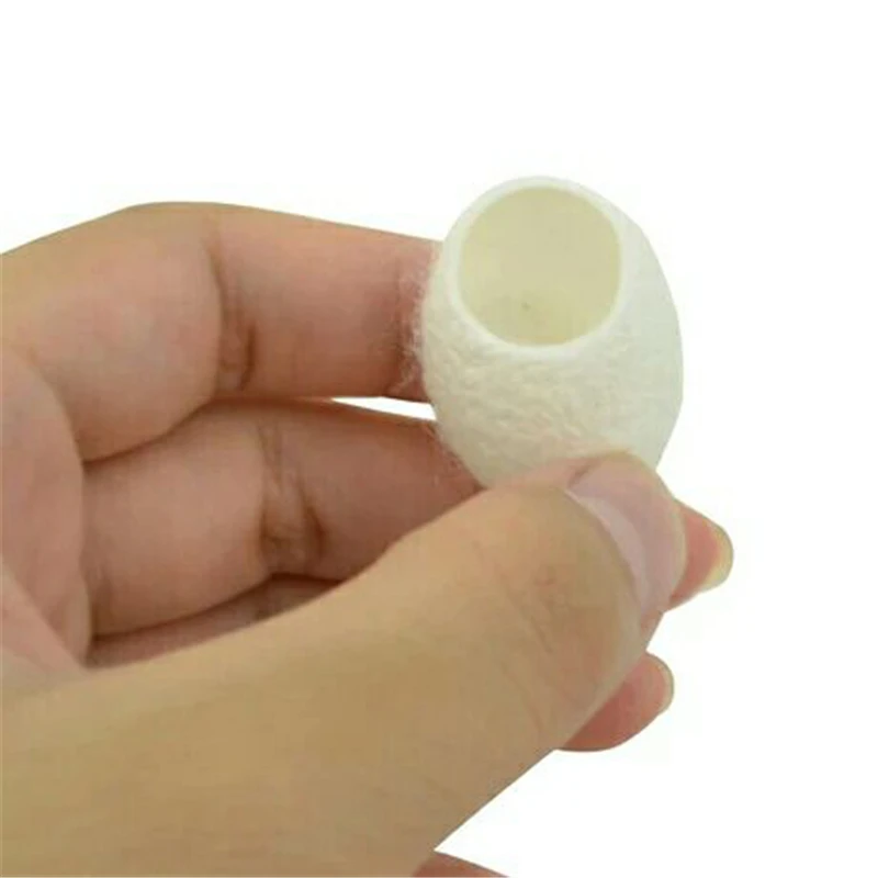 90 шт. коконы из натурального шелкопряда для ухода за лицом отшелушивающее