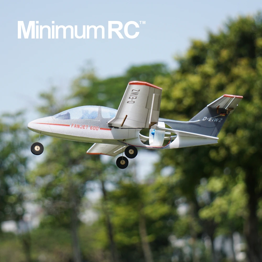 Минимальный пульт дистанционного управления 35 мм EDF Fan Jet 600 DIY модель самолета