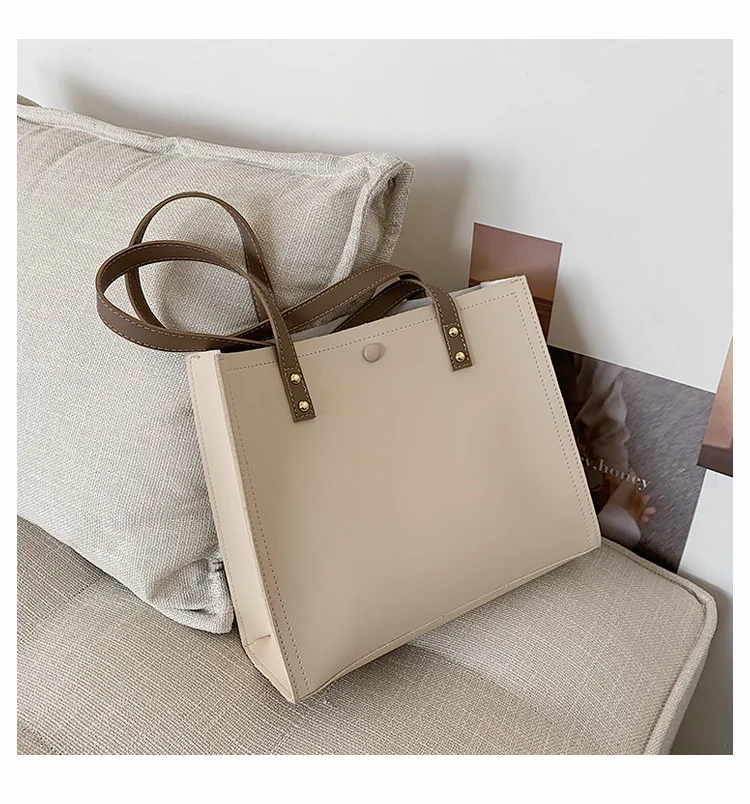 

Popular single shoulder bag large capacity schoolbag for female college students