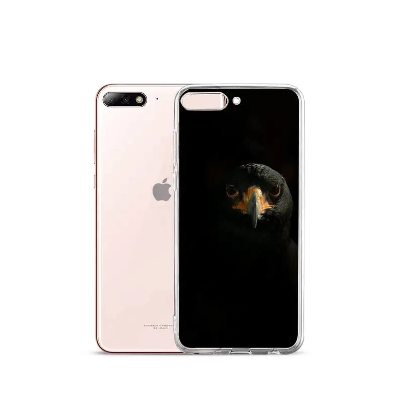 

Owl cute feather night animal lovely Phone Case Transparent for iPhone Samsung A S 11 12 6 7 8 9 10 20 Pro X XS Max XR Plus lite