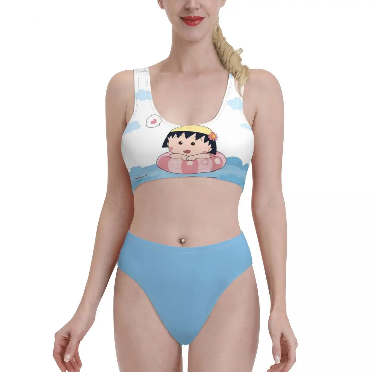 

Bikinis sexy 2021 Women Swimsuit high Waist 2 piece woman set Women Beach wear