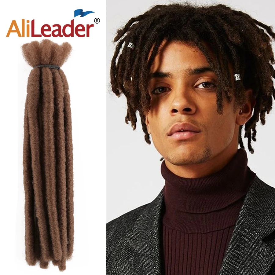 Alileader дреды ручного изготовления Мягкие Ремешки для наращивания волос