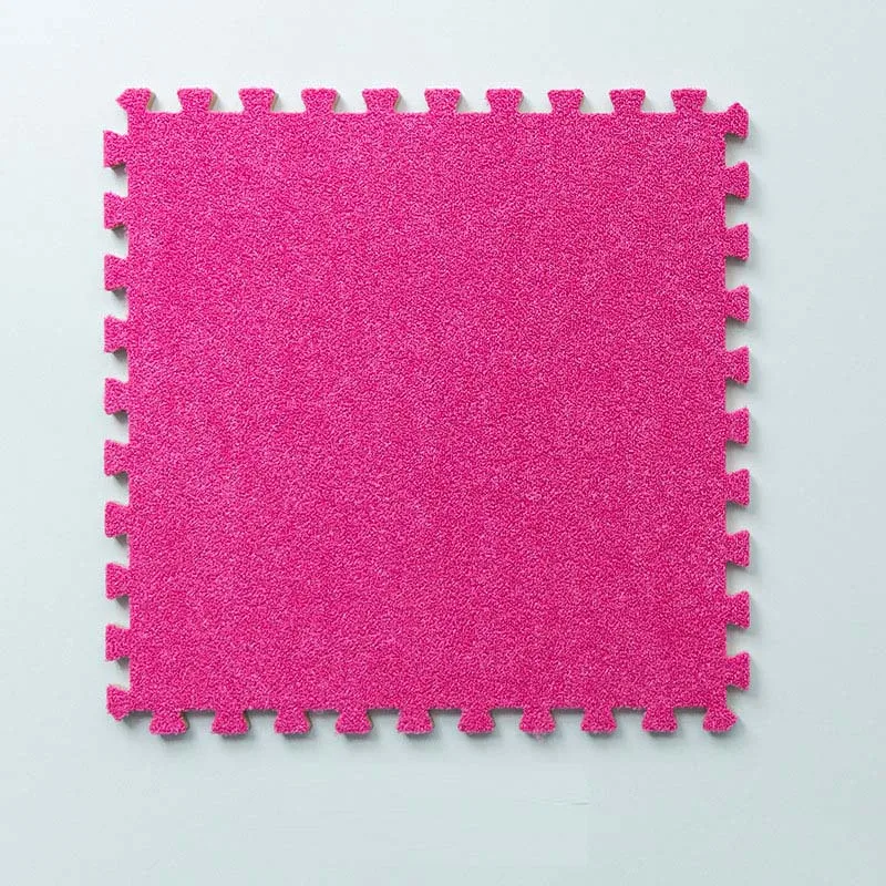 4 шт./компл. Детские EVA пены головоломки играть Розовый Мат/детские коврики