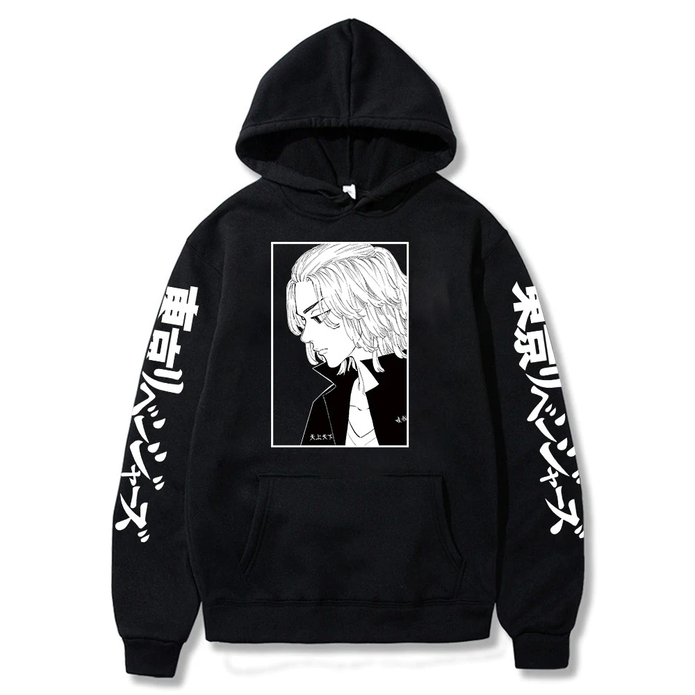 

Tokyo Revengers Anime Manjiro Sano Hoodie Hip Hop Men Women Sweatshirts Oversized Hoodies Harajuku Pullover Kpop Boys Girl Cloth