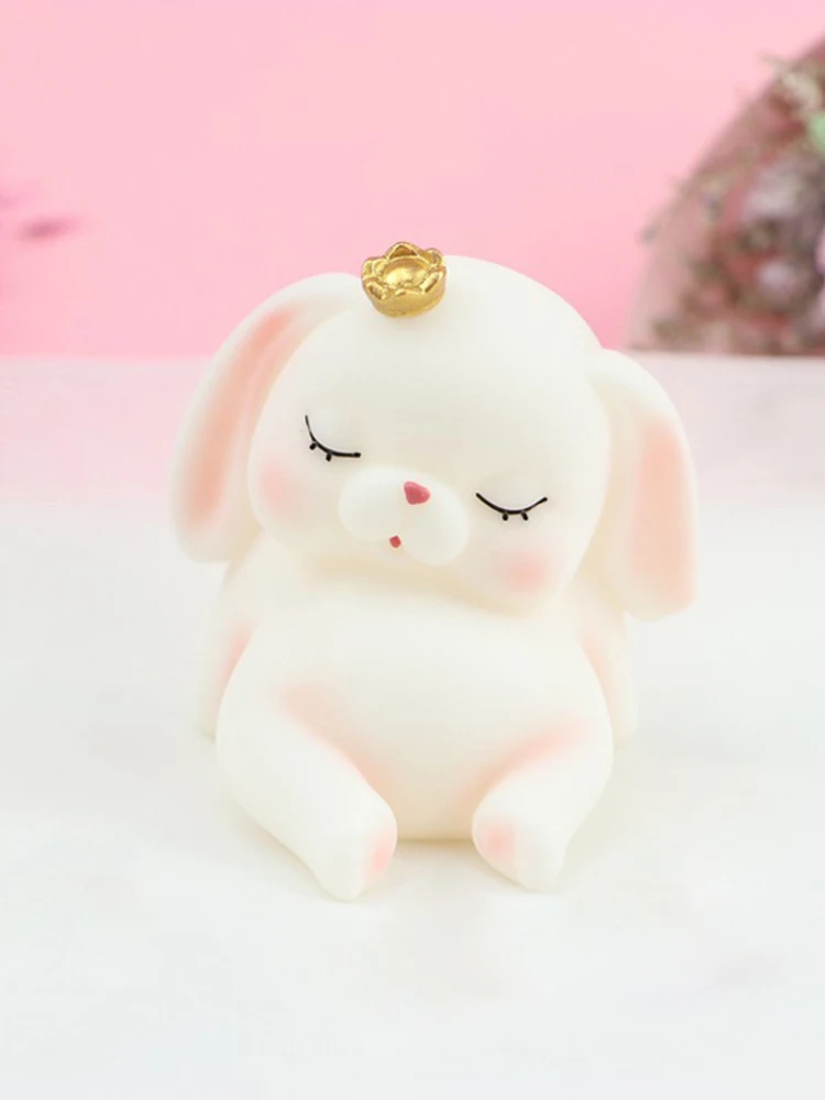 Персонализированный мультяшный Топпер для торта милая розовая фея декор девочек