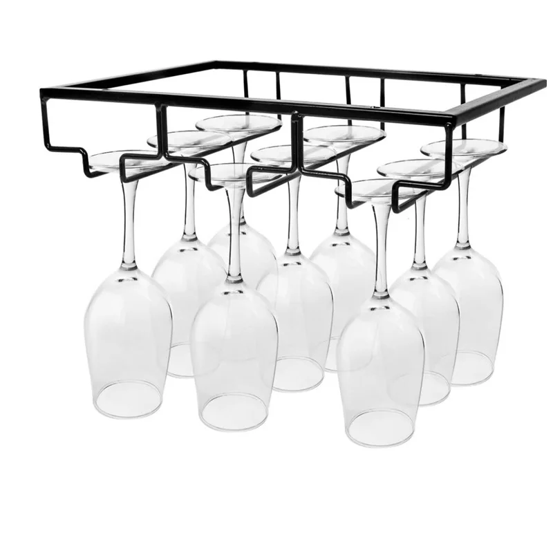 

Red Wine Creative Upside Down Red Wine Cup Rack Kitchen Cup Rack Upside Down Glass Rack Domestic Wine Cabinet Hanging Cup Rack