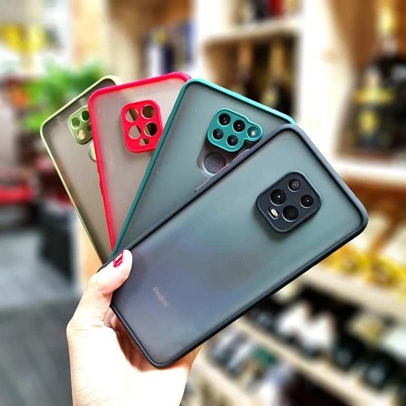 

For Xiaomi Poco X3 NFC M3 F3 Pro Mi 10T 9T 10 T Pro Case For Redmi Note 10 9 8 7 Pro Max 9S 10S Lens Protector Phone Cases Cover