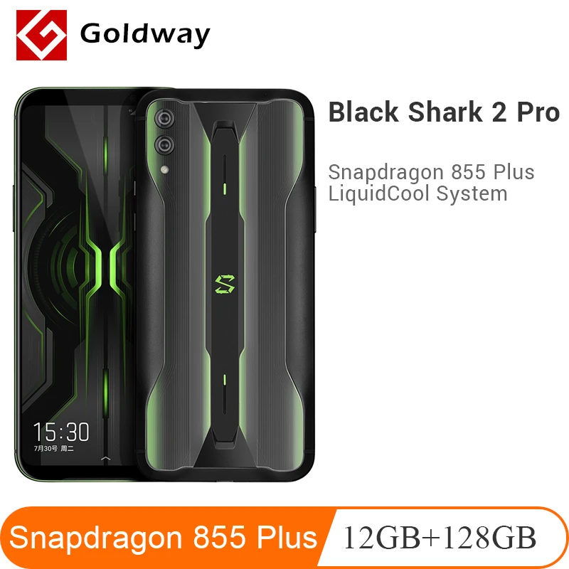 Xiaomi Black Shark 2 Pro Snapdragon 855 Plus, четыре ядра, 12 Гб ОЗУ, 128 Гб ПЗУ, игровой смартфон, 6,39 дюймов, полноэкранный мобильный телефон