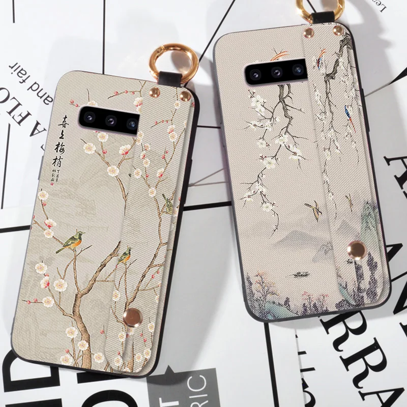 Силиконовый чехол на запястье для Samsung Galaxy Note 5 8 9 чехол-держатель телефона с