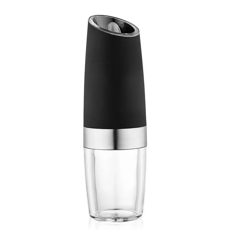 

Stainless Steel Electric Automatic Mill Pepper and Salt Spice Grain Gravity Induction Grinder with LED Light Home Kitchen Tools