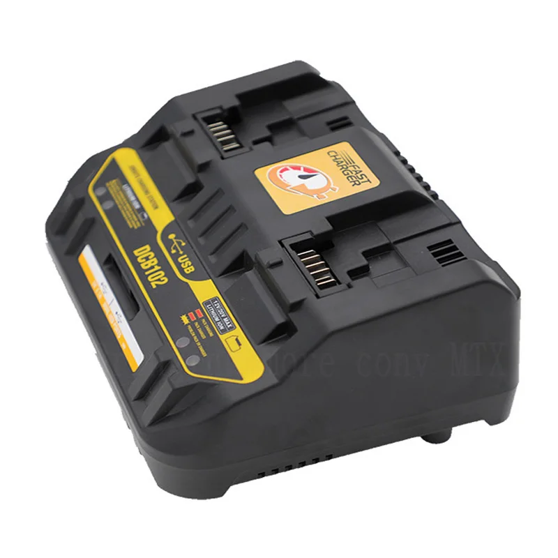 Бесплатная доставка LiIon зарядное устройство 4.5A макс для Dewalt 10 8 V 12V 14 4 18V 20V DCB105 DCB101