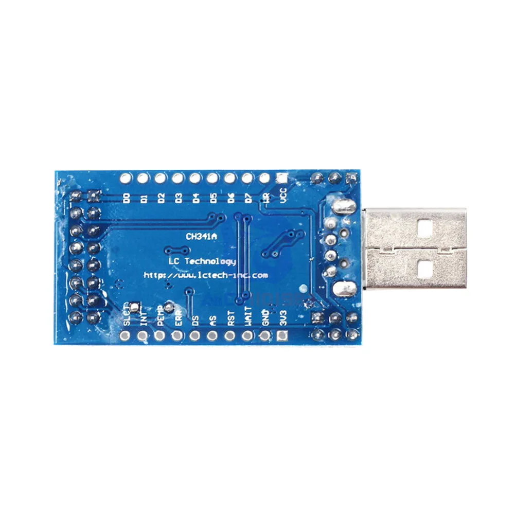 Программатор CH341A с USB на UART IIC SPI I2C преобразователь параллельным портом бортовой