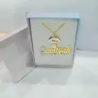 Ожерелье с двойным покрытием, в стиле хип-хоп