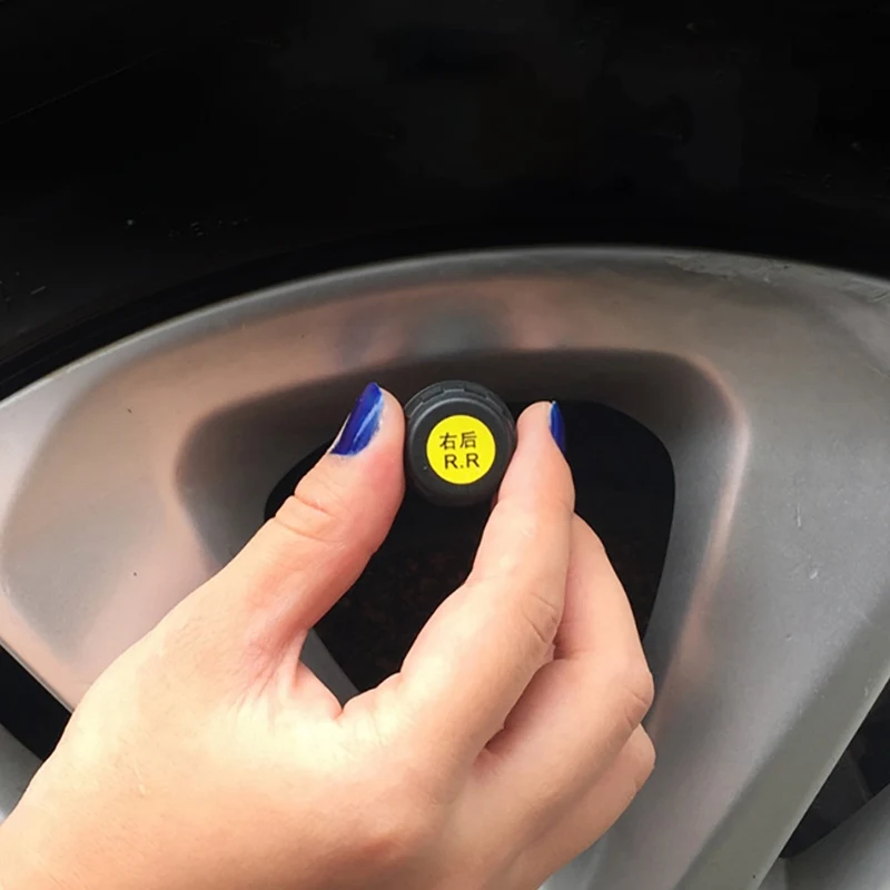 

Car TPMS tire pressure monitoring system solar digital LCD display car alarm system pressure external sensor