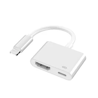 lightning to rj45 ethernet lan hdmi adapter 4k tv usb hub otg cable charging converter for iphone 1211pro11xsxrx87 ipad