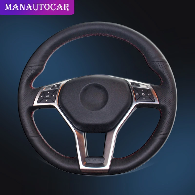 Оплетка на руль автомобиля для Mercedes Benz A-Class Sport 2013-2015 CLA-Class 4matic 2013 2014 C-Class |