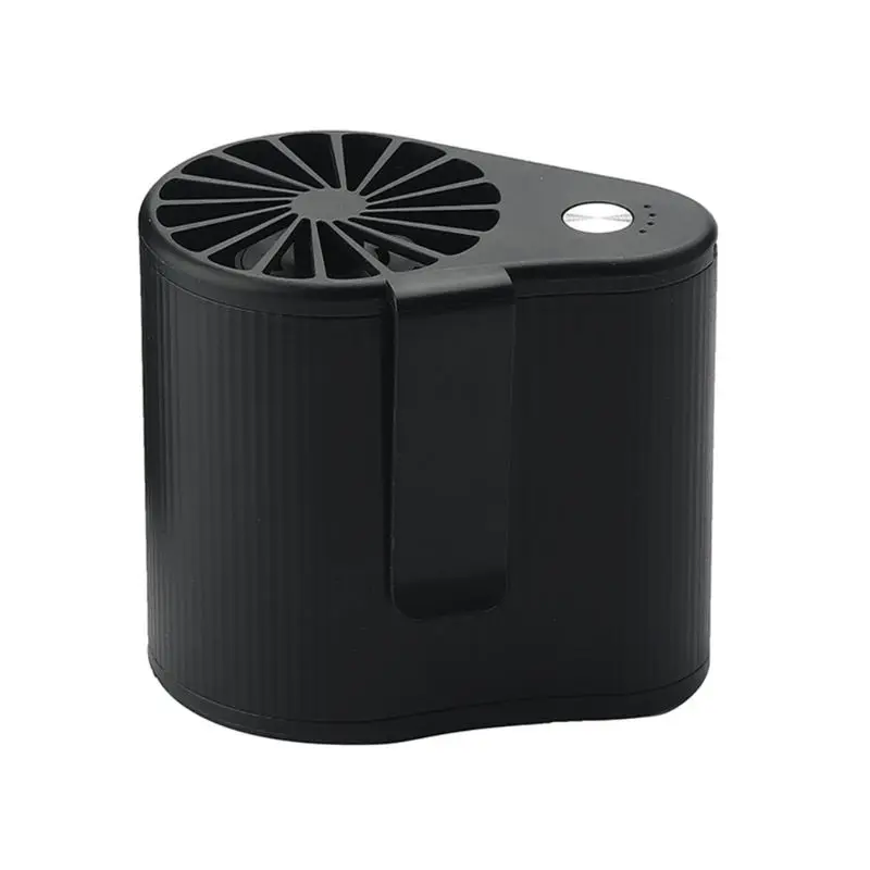 

USB Portable Fan Hands Free Waist Fan Hanging Rechargeable Sports Fan 3-speed