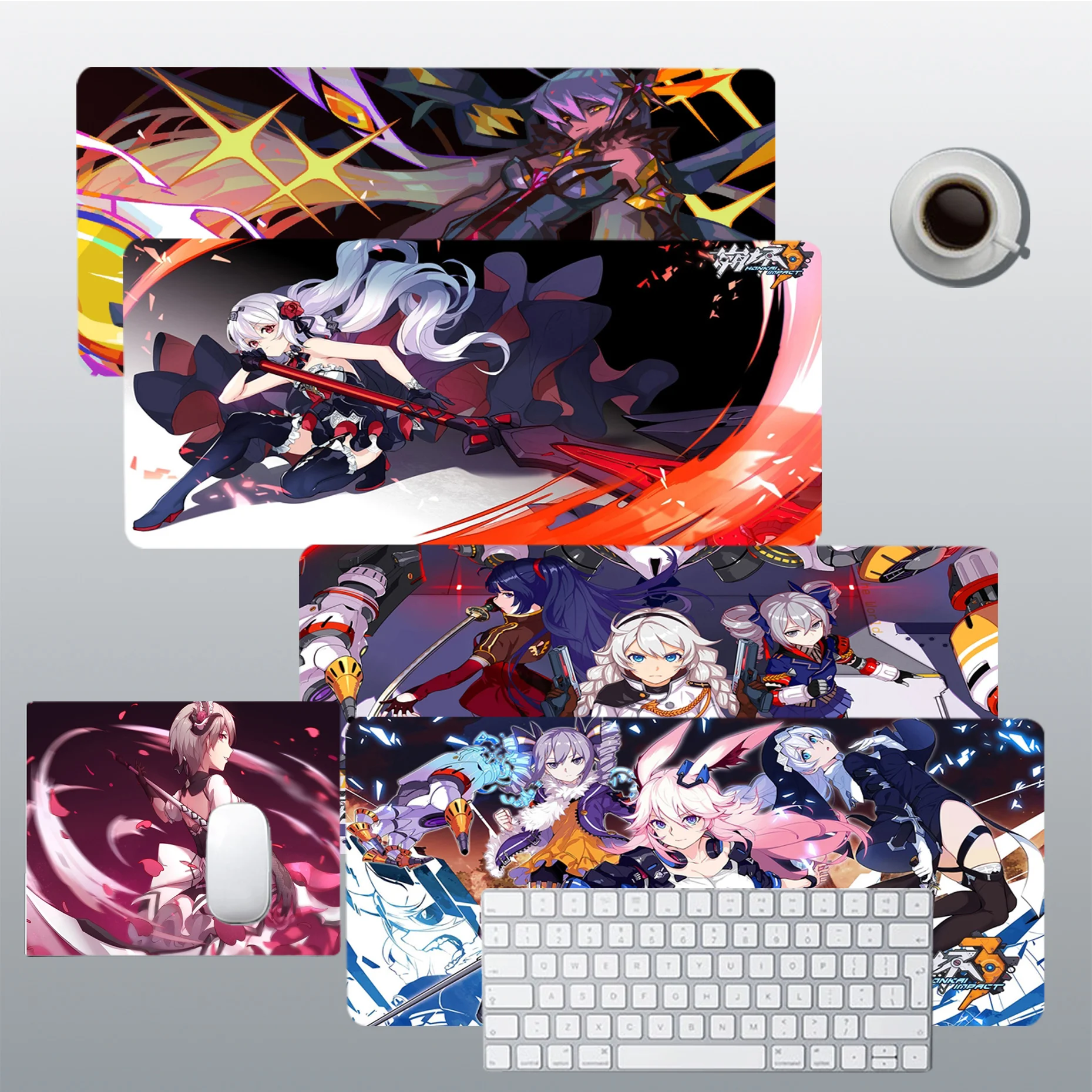 

MaiYaCa Honkai impact the 3rd Your Own Mats Large Mouse pad PC Computer mat Size for CSGO Game Player Desktop PC Computer Laptop