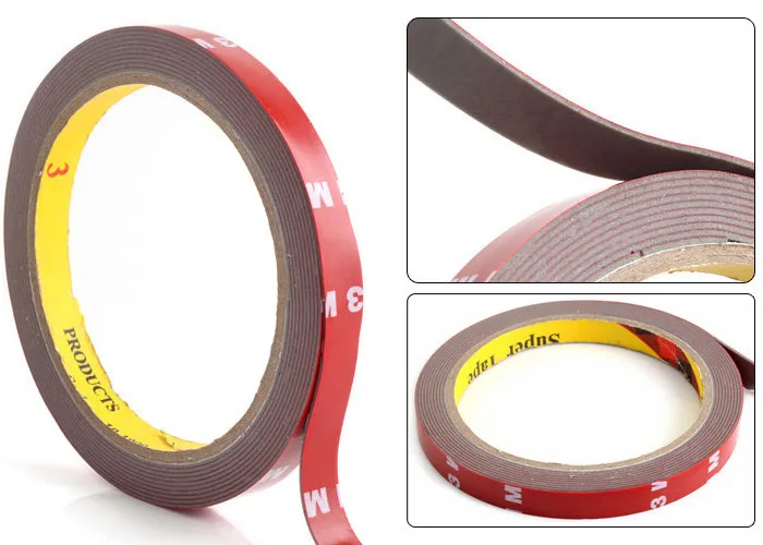 

Home Practial 3M Auto Acrylic Foam Double Sided Attachment Tape 10mm #3844 Free shipping
