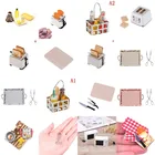 1:12 мини кукольный домик миниатюрная Посуда Столовые приборы Ножи, столовая ложка, вилка, торт Ножи измельчительный блок кухня мебель для еды игрушки