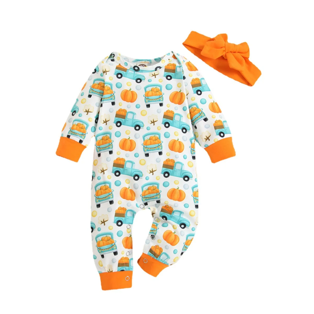 

Infant autumn clothes Europe and the United States new long-sleeved hedging newborn long-climbing clothes baby jumpsuit autumn