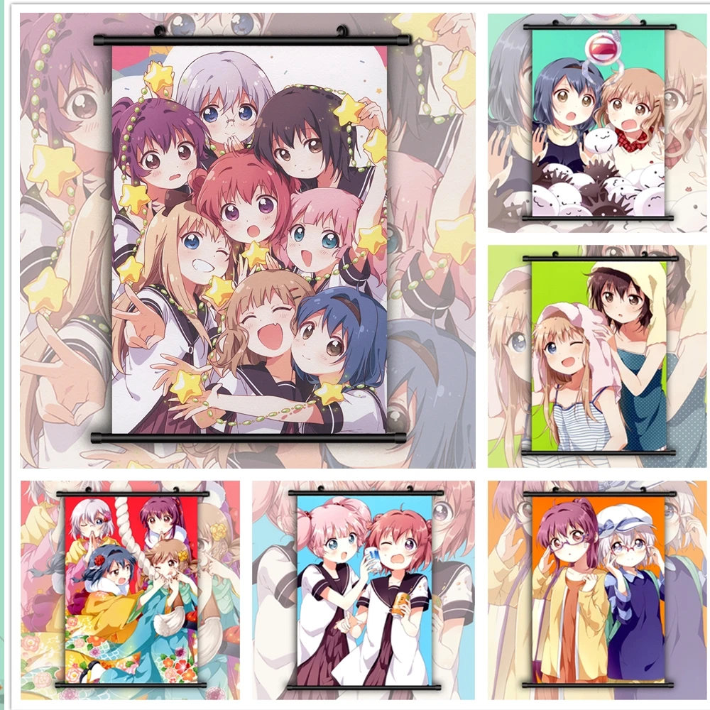 

Yuru Yuri Anime Manga HD Print Wall Poster Scroll