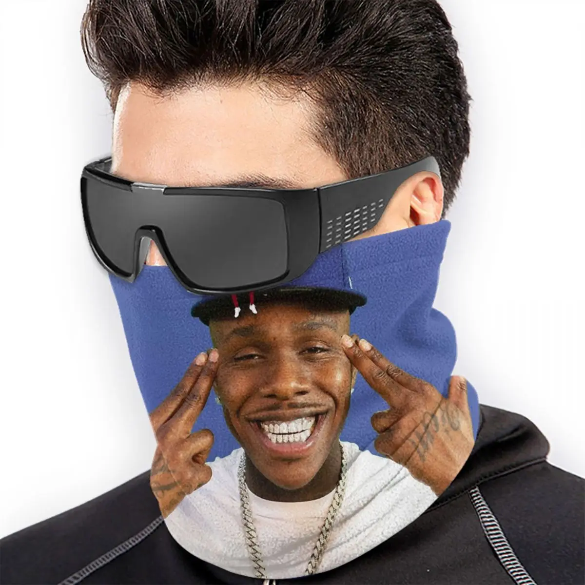 Da Baby 2 Балаклава маска шарф бандана Охота зимняя тактическая Лыжная Мужская