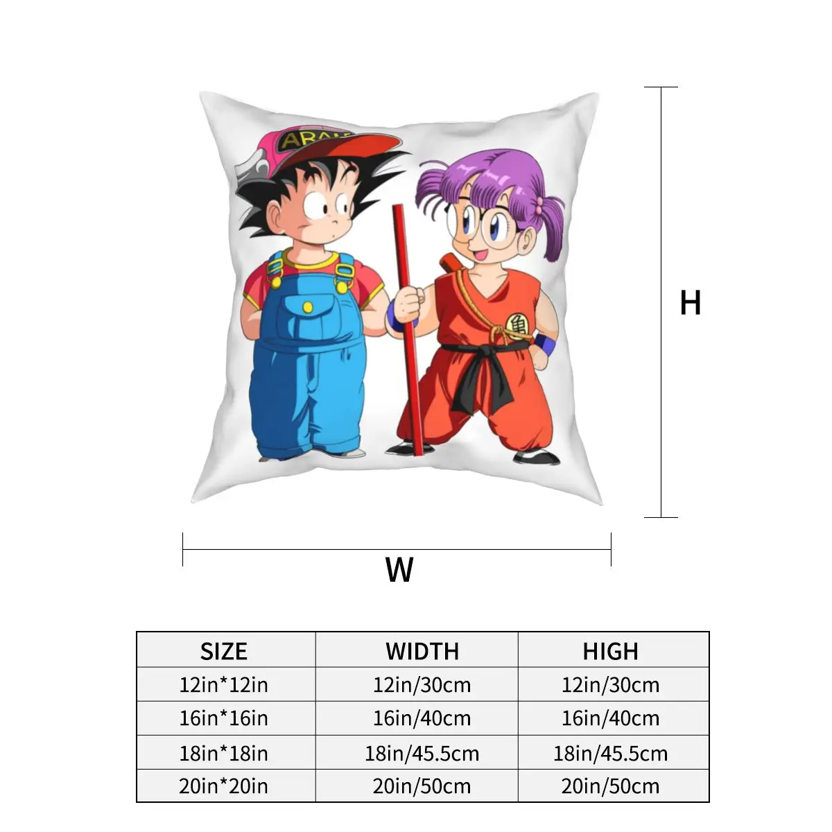 Arale Goku наволочки диван норимаки доктор слимп аниме Акира Торияма манга наволочка