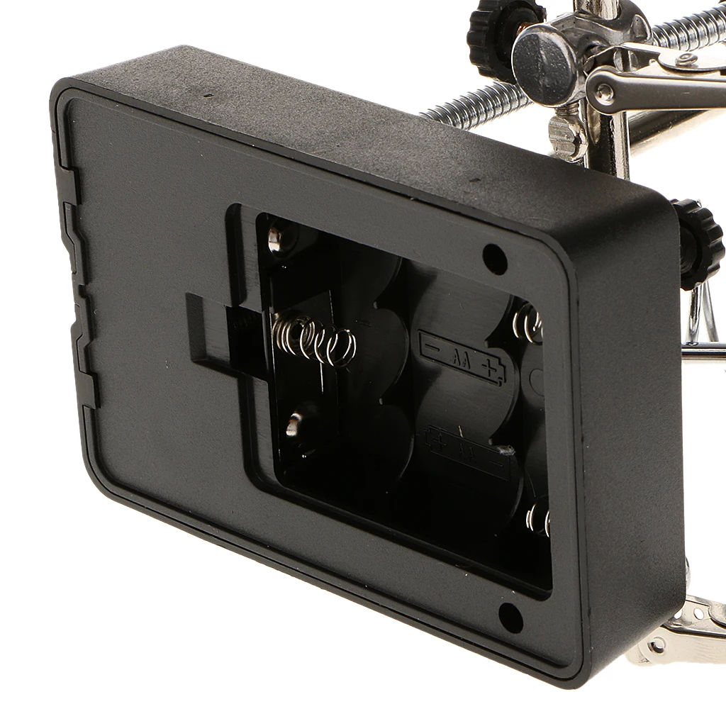 

LED Magnifier Magnifying Glass With Clamp And Clips For Repair Modeling UK