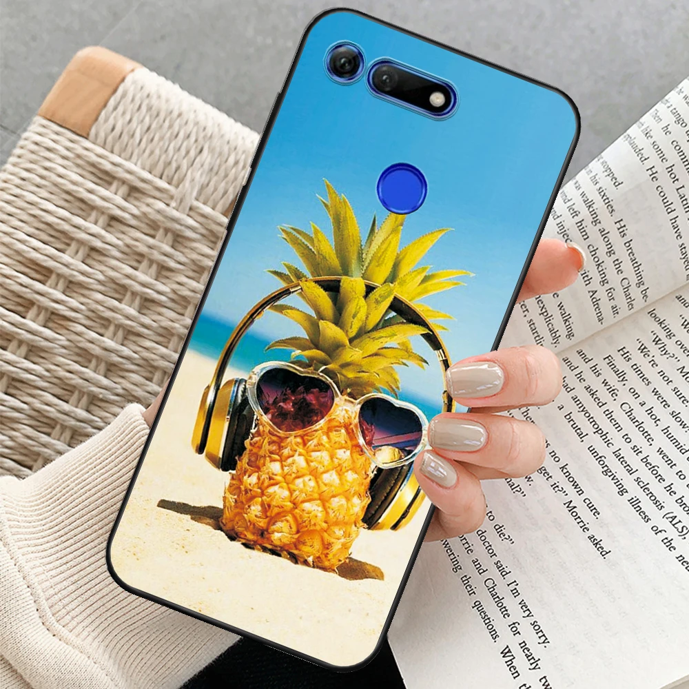 

For Honor V20 Case Protective Phone Shell For Honor V20 v20 Soft TPU Back Cover For Huawei Honor V20 Silicone Cool Case Bumper