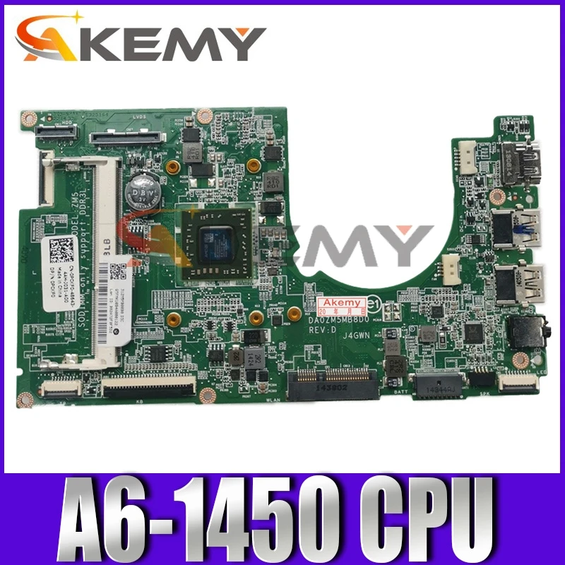 

Оригинальная материнская плата для ноутбука DELL Inspiron 3135 A6-1450 материнская плата DA0ZM5MB8D0 CN-0PCKF0 0PCKF0 тестирование