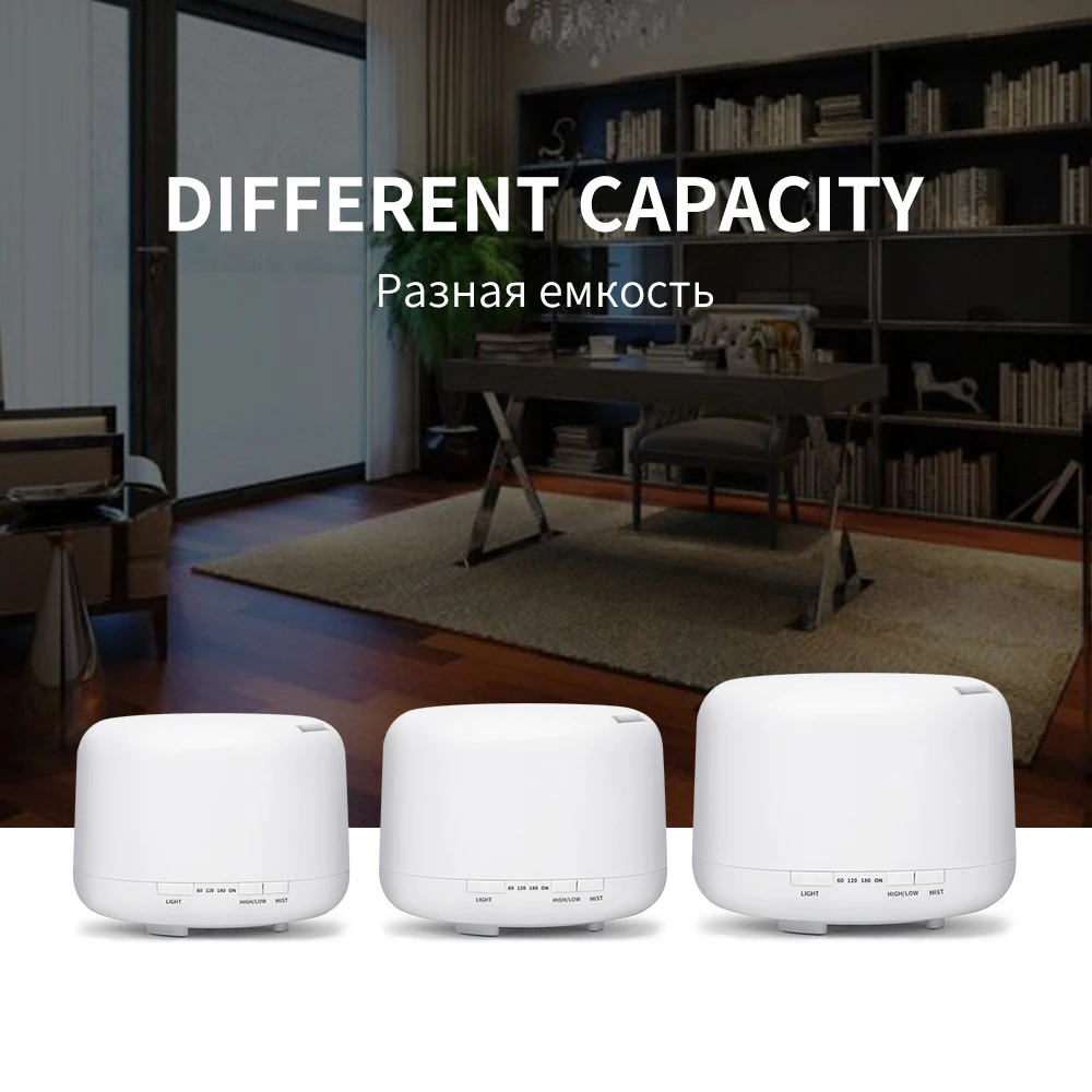 Увлажнитель воздуха FUNHO ультразвуковой большой емкости 820 мл диффузор эфирного