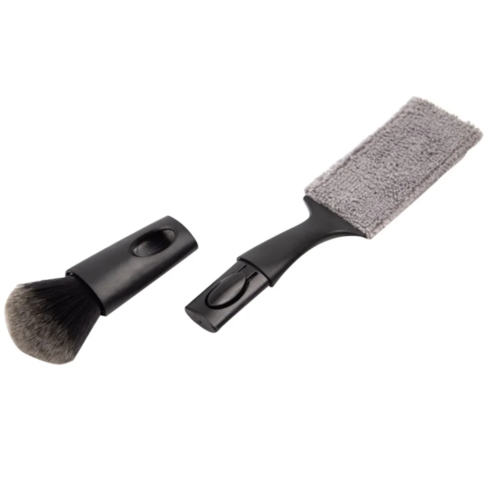 

1pc Practical Car Interior Cleaning Brush Replaceable Double End Duster Cleaner