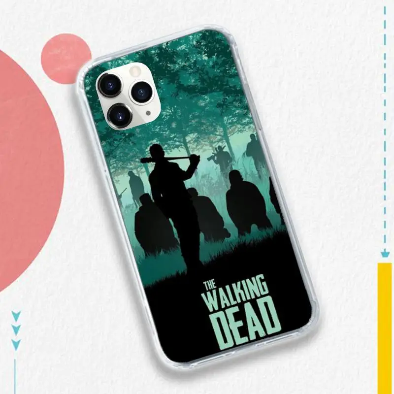

The Walking Dead horror tv show high quality Phone Case coque for iPhone 11 12 pro XS MAX 8 7 6 6S Plus X 5S SE 2020 XR