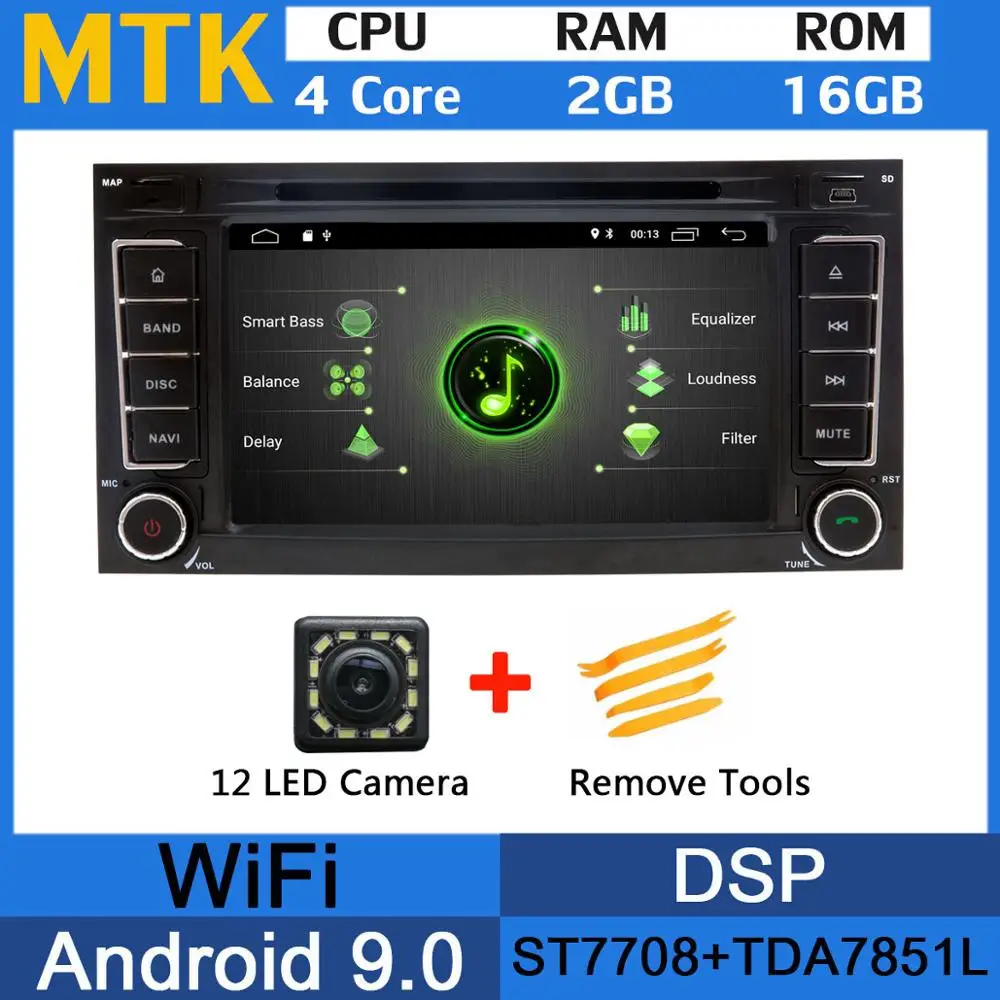 5 USB порт Android 9,0 Восьмиядерный автомобильный dvd-плеер для Volkswagen VW Touareg 2004-2011 T5 Multivan/Транс порт er 2004-2009 Автомагнитола - Цвет: MTK