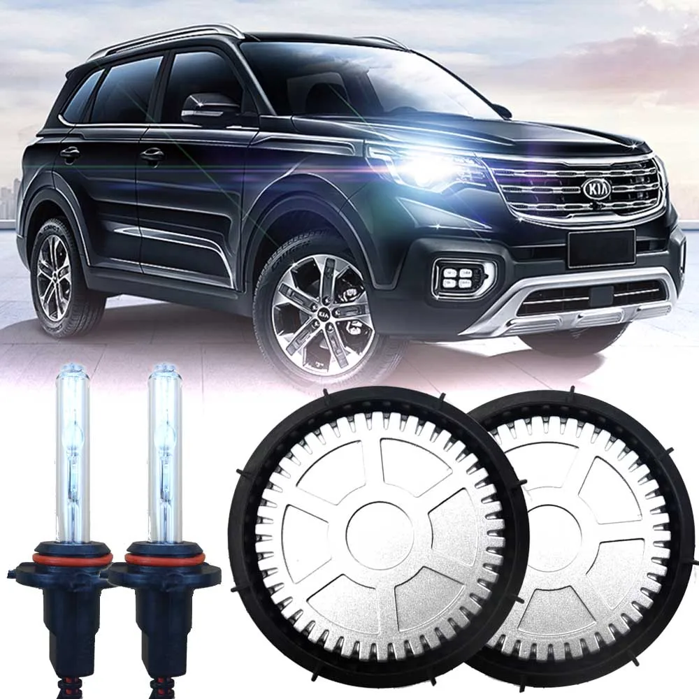 

For Kia K3/4/5/7 Sportage Kx3 55W All In One Hi/Lo Beam Error Free H7/9005 Lamp Bulbs Alloy Ballasts Cover HID HeadLights