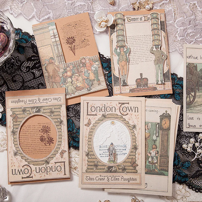 20 компл./лот блокноты липкие заметки Ретро средневековая серия Дневник