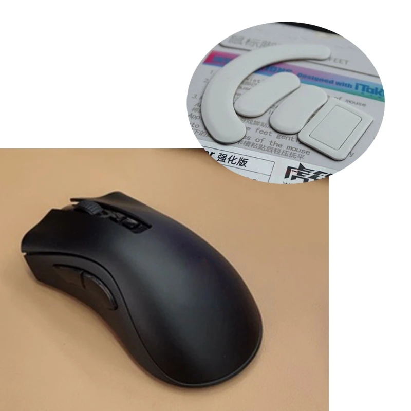 

2nd Enhanced Version Tiger Gaming Mouse Skates Feet for razer Deathadder V2 Pro 32CA