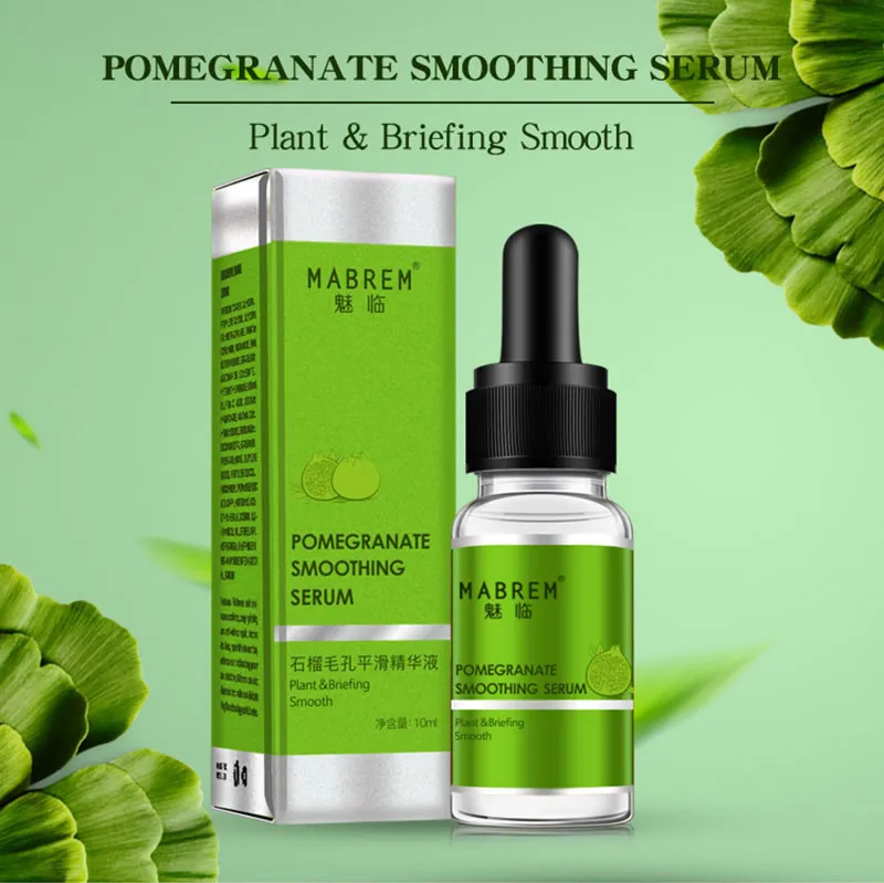 Сыворотка для лица с гранатом усадочная поры гиалуроновая кислота отбеливающая