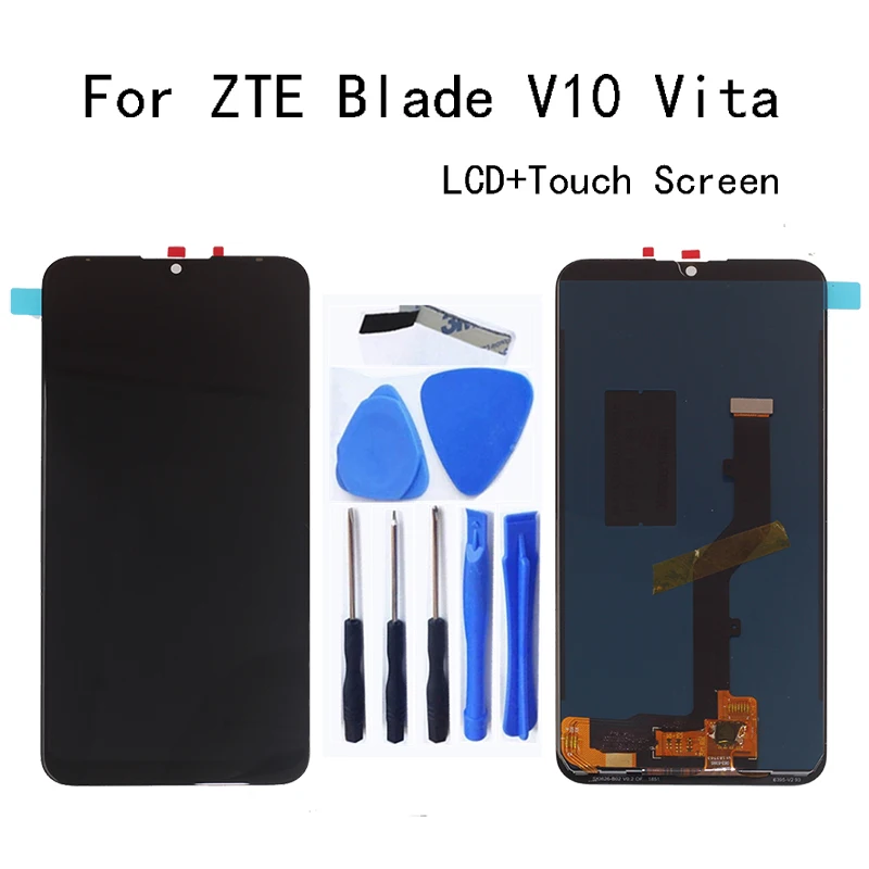 ЖК дисплей 6 26 дюйма для ZTE Blade V10 Vita сенсорный экран дигитайзер в сборе Замена zte v 10