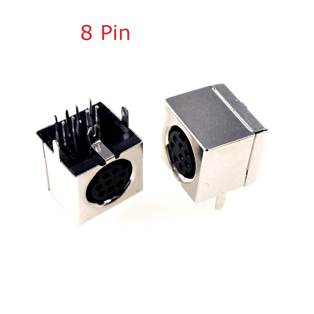 5 шт. разъёмы для монтажа печатной платы 8 контактов|socket connector|l connectorsocket |