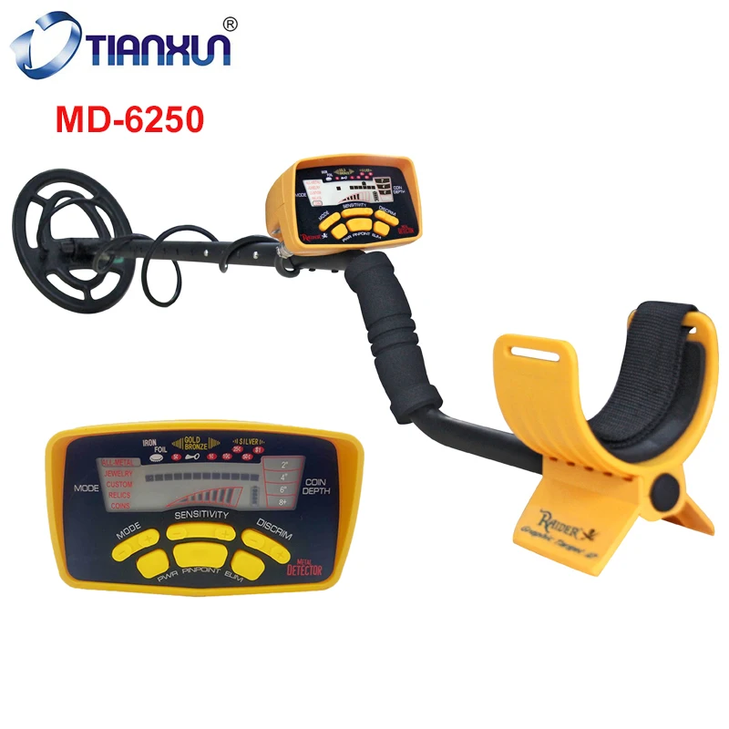TIANXUN Профессиональный металлоискатель MD 6250 высокая производительность