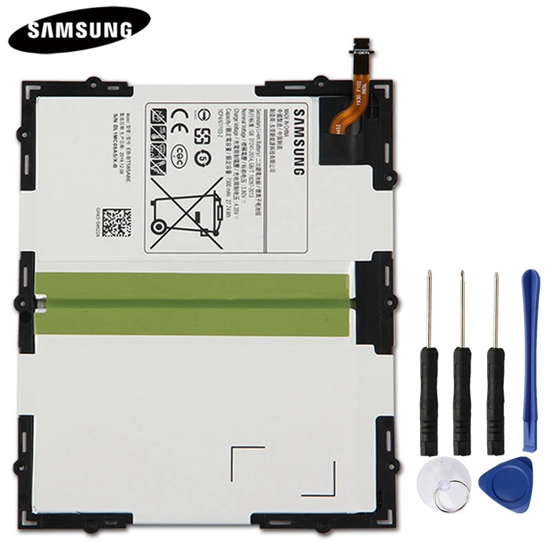 Оригинальный планшетный аккумулятор EB-BT585ABE EB-BT585ABA для Samsung Tab A 10 1 2016 SM-T585C BT580