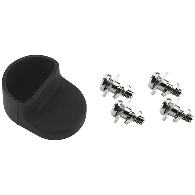 

50Pcs Rear Fender Hook After Pedal Silicone Cover For Xiaomi M365 & 4Pcs Electric Scooter Rear Wheel Fixed Bolt Screw