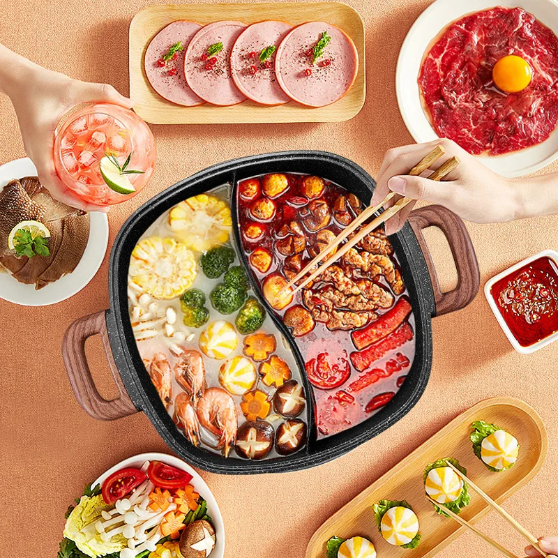 Многофункциональный Электрический чайник SUPOR антипригарная электрическая плита