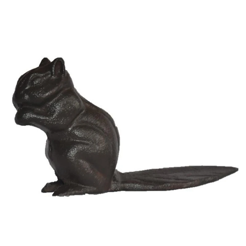 

Home Decoration Cute Little Squirrel Door Stopper Holder Bull Terrier Safety for Baby Anime Figures Toys for Children