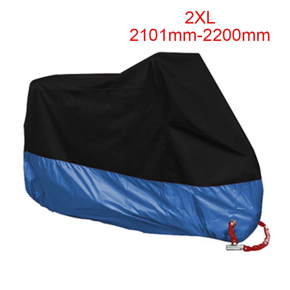 2XL-Hei-ShenLan Чехол для мотоцикла для KTM, Yamaha Mt03 R15 V3 аксессуары Z800 Mt 07 Honda Forza Yamaha R1 Ak550 Burgman 400# L6O020 - Цвет: 2XL-Hei-ShenLan