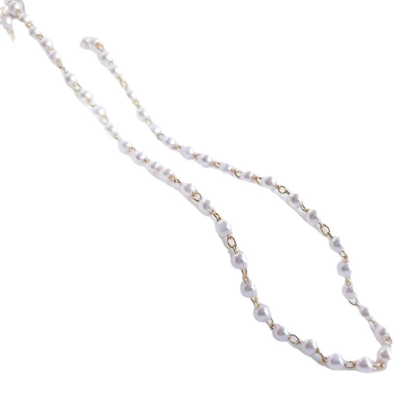 1 Meter/Set из 14 каратного золота с никогда не увядает кулон искусственного жемчуга на