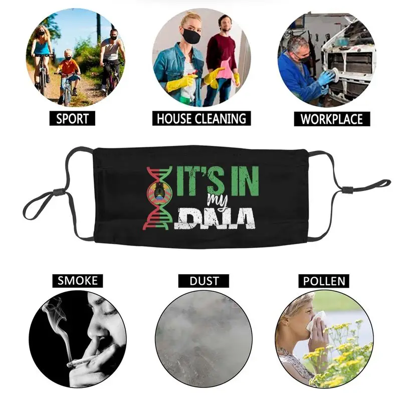 Патриотизм подарок Беларусь It's In My DNA Регулируемая Маска на лицо унисекс