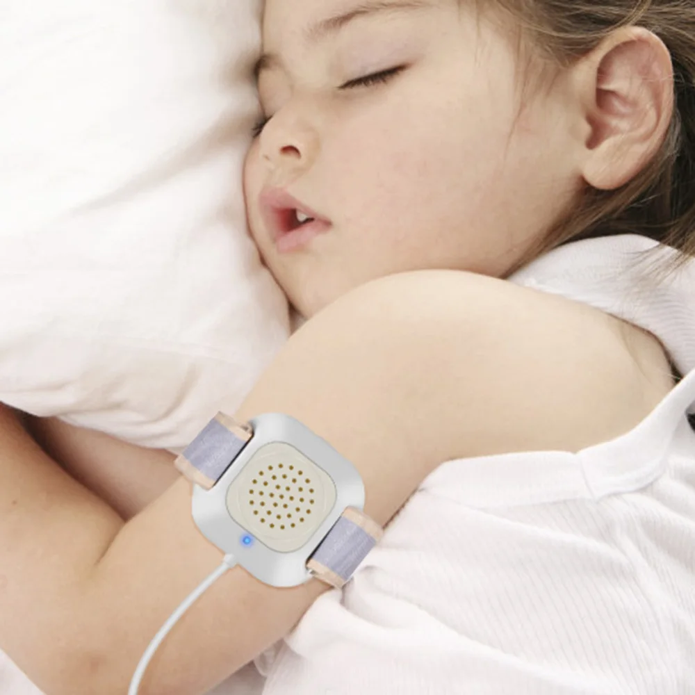 Urine Sensor Alarm Bedwetting Loud Sound Vibration Bed Wetting Nocturnal Enuresis Potty Training Supply for Boy Girl | Мать и ребенок